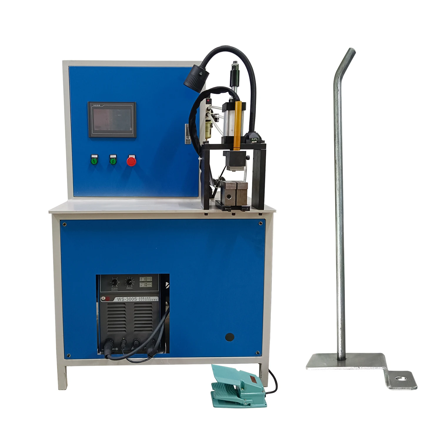 Semiautomatic Small DN Resistance Welder Customized Spot Welding Machine For Stainless Steel