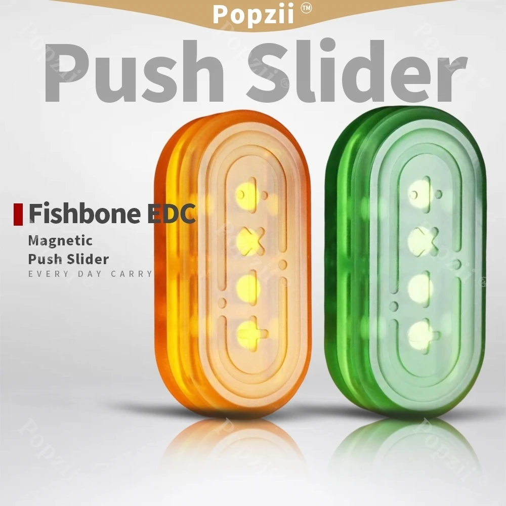 

Fishbone EDC PMMA Механический магнит Непоседа Слайдер Взрослые Игрушка для снятия стресса Офисные гаджеты для снятия стресса Декомпрессионная игрушка