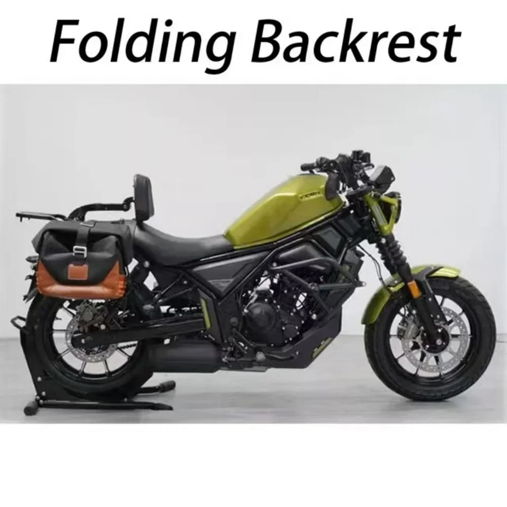 Fit Zontes C125 Motorcycle Driver Passenger Seat Backrest Cushion Multi-Purpose Folding Luggage Rack Bumper for Zt 125C C 125