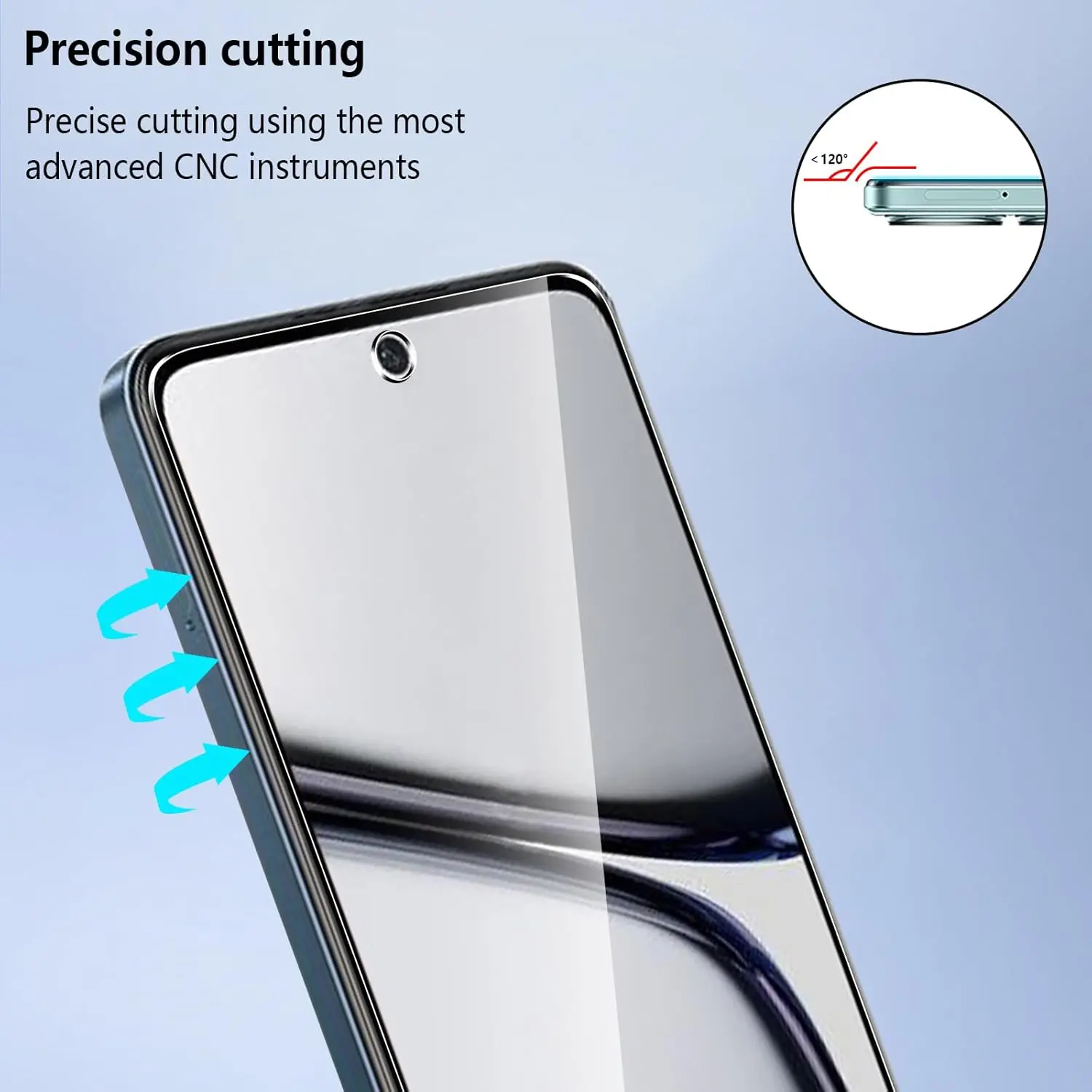 For Realme C65 4G tempered glass high-definition anti drop function intelligent screen protector glass film