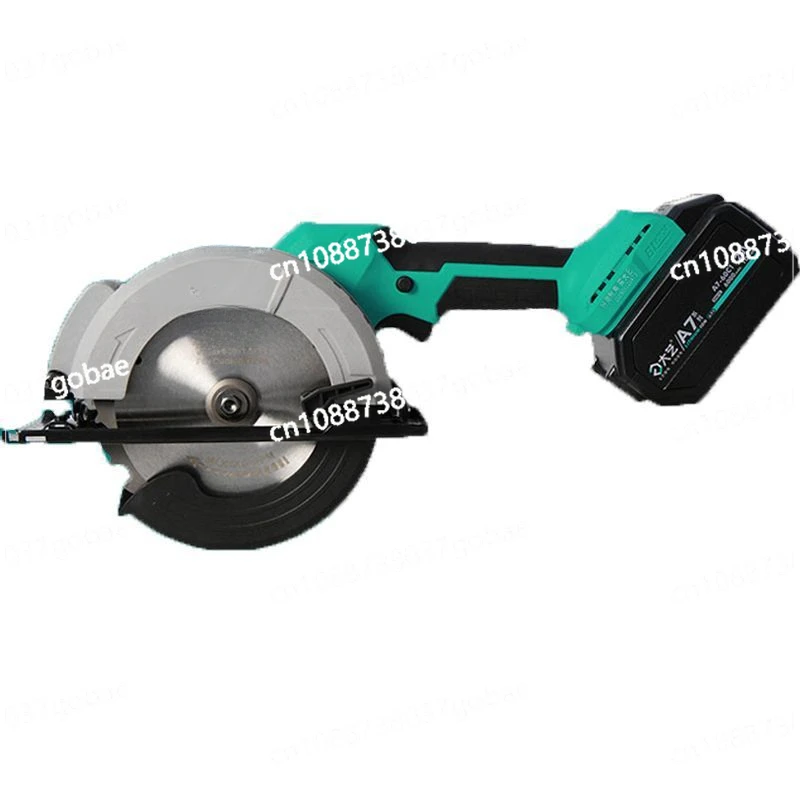 5/6 Inch Lithium Battery Circular Saw Brushless Rechargeable Single Hand Saw Cutting Machine Woodworking Special Electric