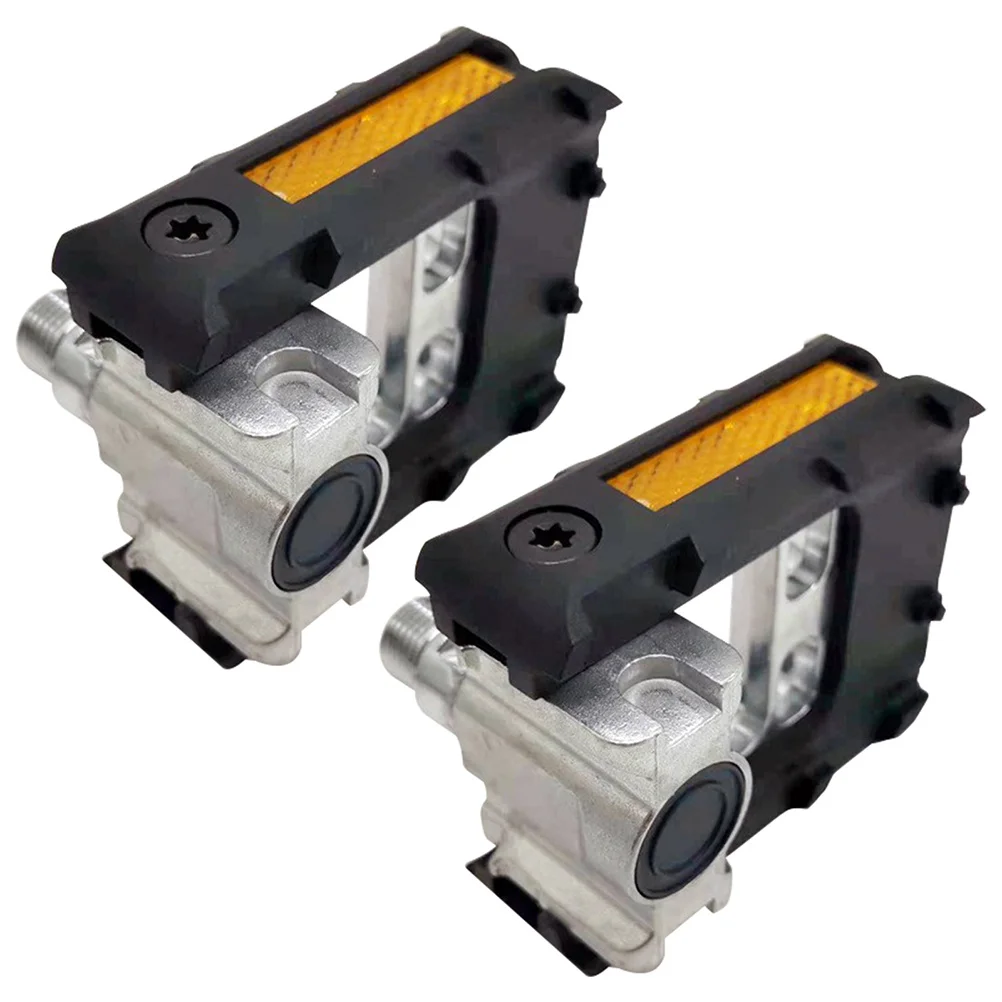 

1 Pair Bike Pedals Replacement Compact Lightweight Nonskid Cycling Pedals For Mountain Road Bicycle Outdoor Use Durable