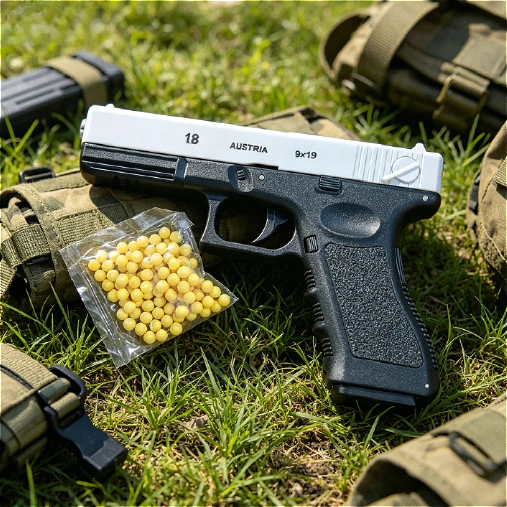 2026 Updated Toy Gun Stylish Shape Funny Play Toy for Various Entertainment Occasions