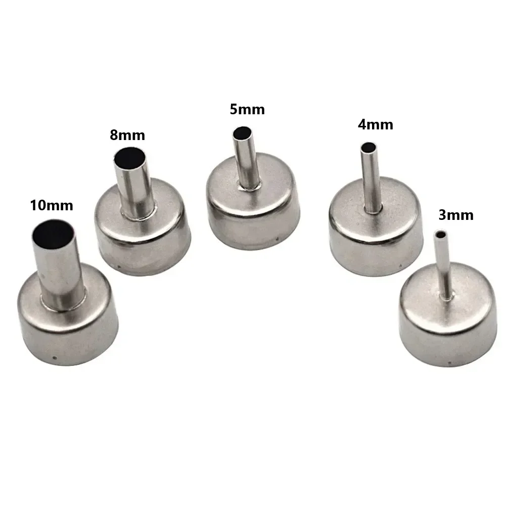 

5pcs Soldering Welding Hot Air Station Nozzle For 858D 878 878D Nozzles Welding accessories 22mm 3mm/4mm/5mm/8mm/10mm