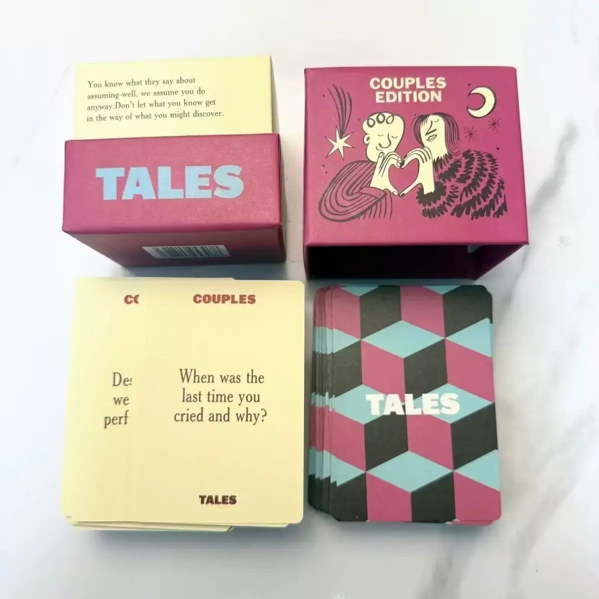 *New150pcs Card Conversation Starter Game Family Edition Fun Icebreaker for Adults and Family Gatherings Couples Card Game Tales