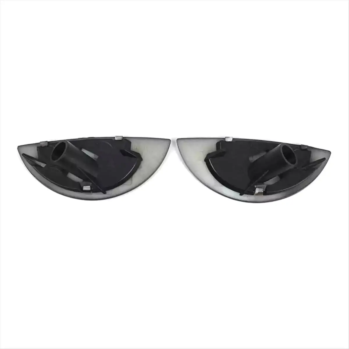 #49H Pair Front Headlight Washer Cap Cover Cap For Mini Cooper R50 R52,6312922156,(ABS)
