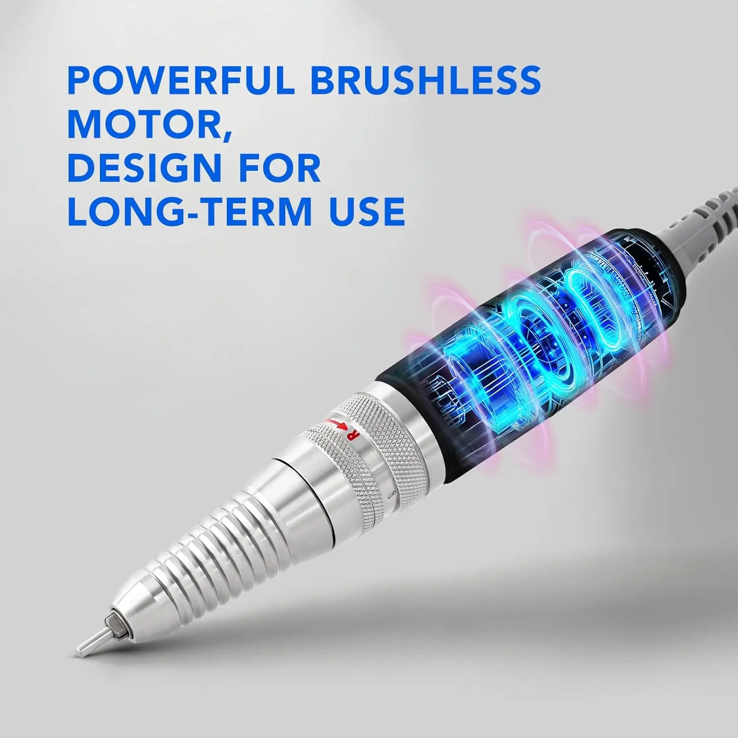 المهنية مسمار الحفر قبضة لآلة UP200 35000 دورة في الدقيقة مبرد أظافر كهربائي استبدال 3 دبابيس مانيكير أداة فنية #4