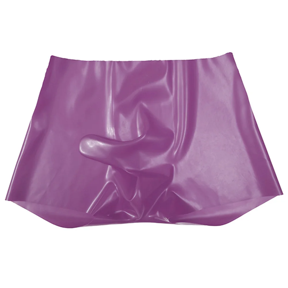 

Sleep Bottoms Mens Latex Underpants Seamless Elephant Trunks Man Ultra-Thin Boxer Shorts Breathable Briefs Rubber Safety Panties