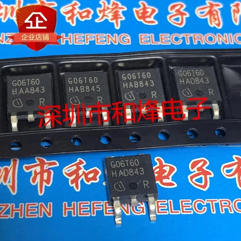 5PCS  G06T60  IGD06N60T   TO-252 600V 6A In stock