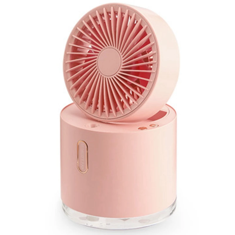 

Folding Humidifier Fan Desktop Can Shake Your Head Desktop Air Conditioning Spray Fan