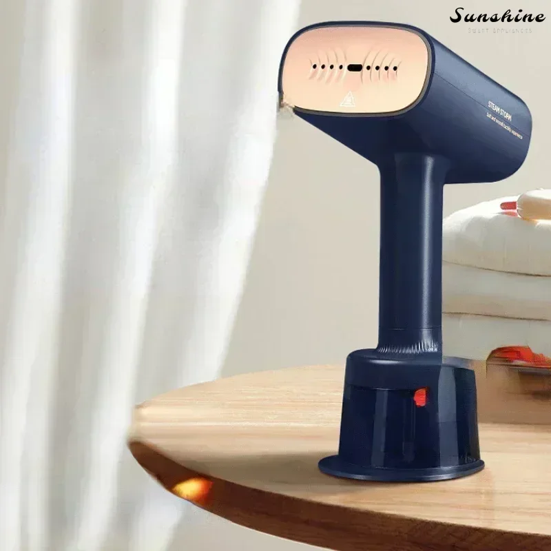 

Handheld garment steam iron - Small. Portable. Large steam. Dry iron. Clothes steamer.