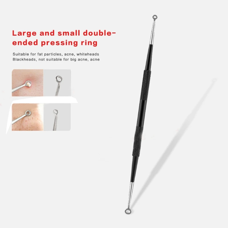 5pcs Stainless Steel Acne Removal Needles Pimple Blackhead Remover with Travel for Case Professional Face Skin for Drop Shipping