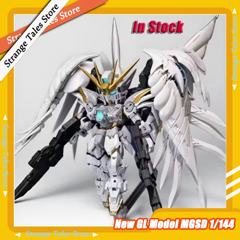 Nieuwe GL MGSD XXXG-00YSW Angel Wing White Prelude Assembly Model Kit op Voorraad Robot Action Figure Plastic Hobby Speelgoed voor Verzamelaars