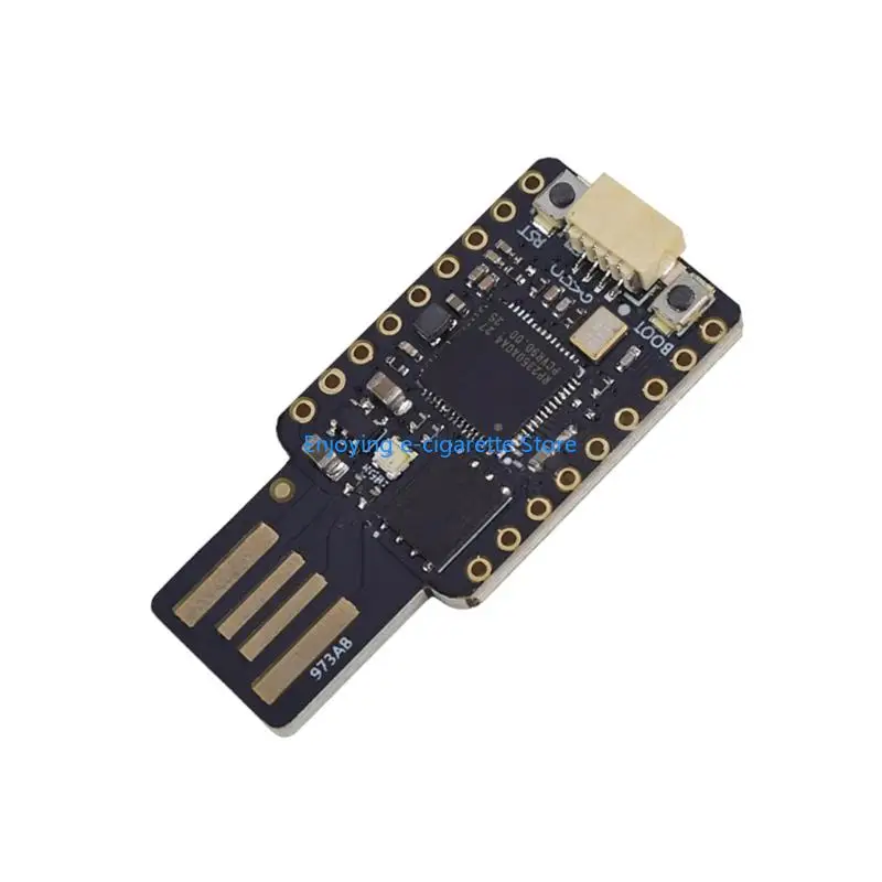 USB-A-Entwicklungsplatine mit RP2350-Prozessor, GPIO-Header-Zugriff und Statusleuchte für Firmware-Übungen und -Studien Y4QF – Detail 4