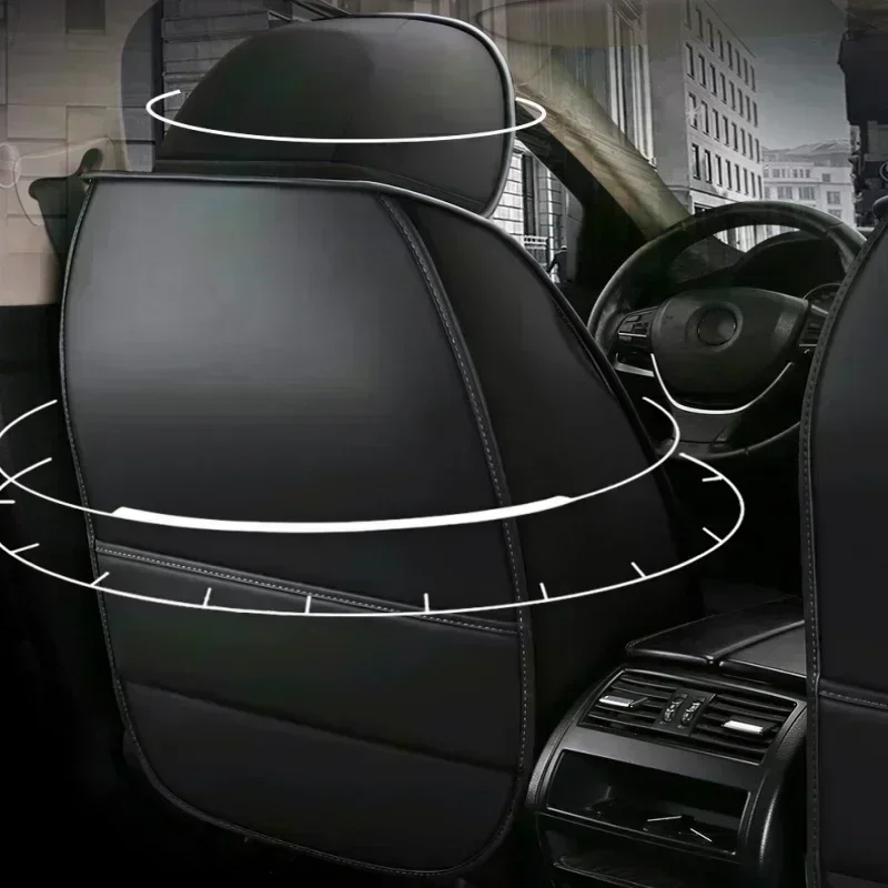 PER HONDA Coprisedile per auto Coprisedile avvolgente completo in pelle PU di alta qualità, morbido e confortevole, impermeabile