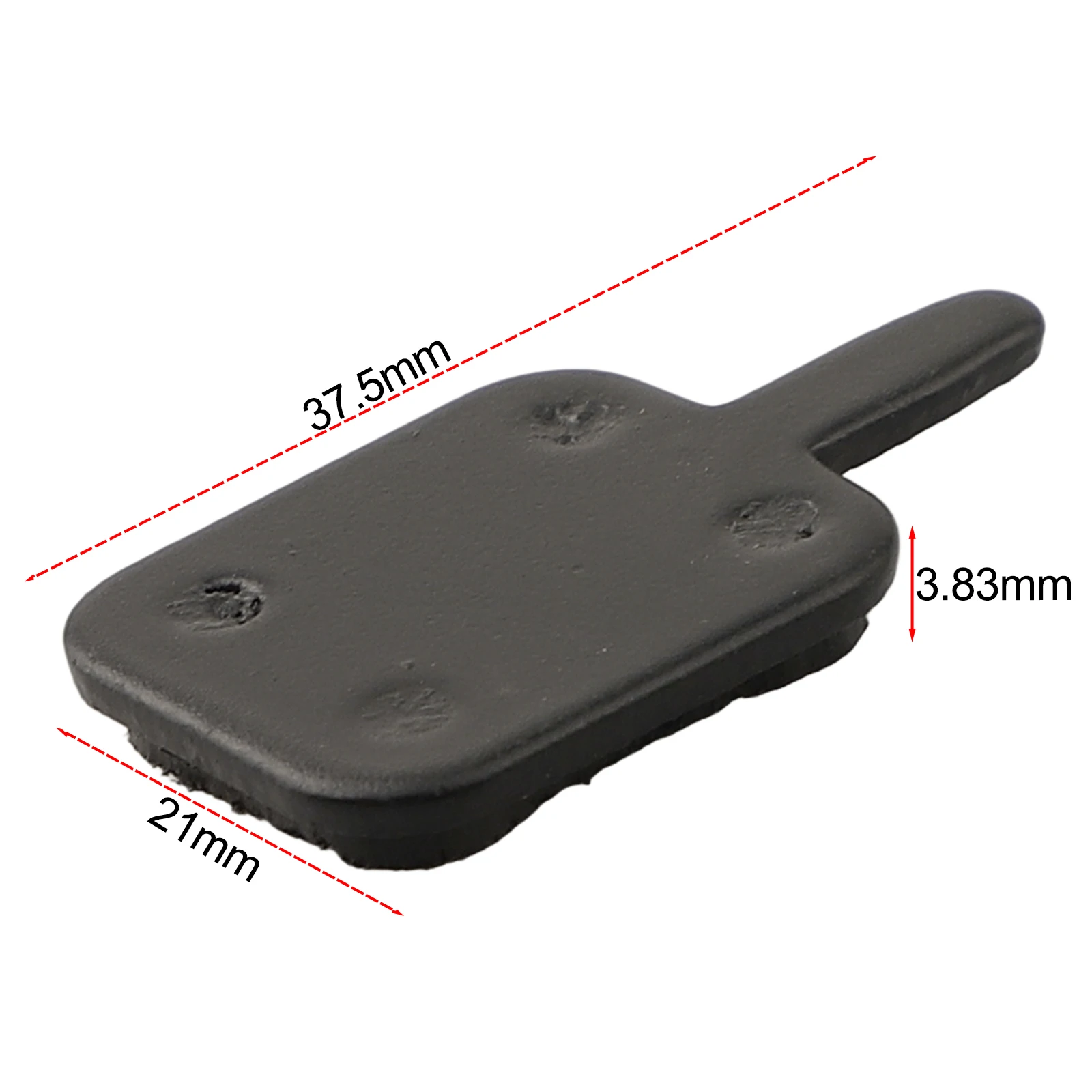 A Pair Of Bicycle Brake Pads N1 Rectangular Long Handle Four-Hole Semi-Metal Brake-Pads Cycling Tool-Accessories