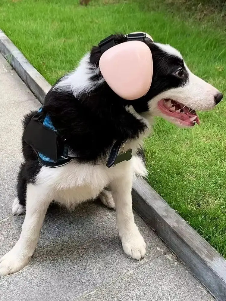 Olyga Hearing Protection Dog Calming Earmuff Noise Reduction Waterproof Dog Soothing Headcover Shock Proof Dog Earmuffs