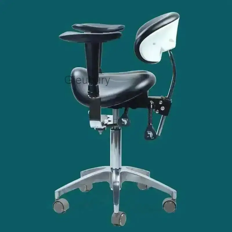 Saddle Surgical Nail Salon Chairs Lifting Armrest Physician Adjustable Backrest Doctor Chair Horse Riding Manicure 의자 Silla