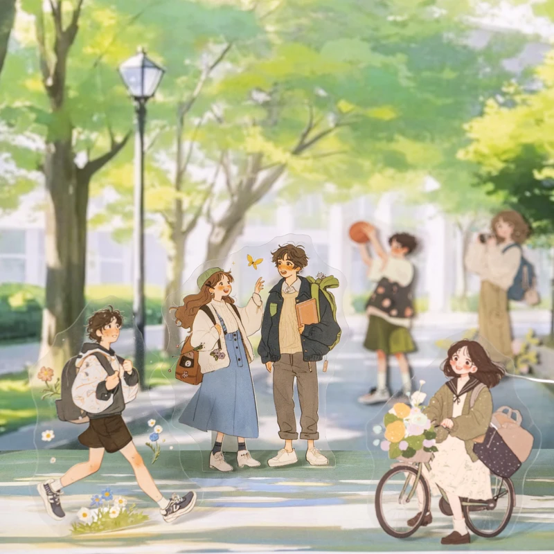 

Card Lover, 20 шт. [серия «Теория эволюции любви»] Оригинальный стиль персонажа, ручной материал, набор наклеек, набор наклеек для домашних животных, скрапбукинг