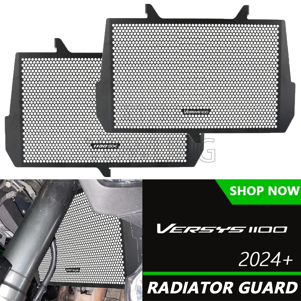 

Motorcycle Radiator Grille Guard Protection Cover For Kawasaki Z1100 Z 1100 Versys 1100 Versys1100 Ninja 1100SX 2025 2026 2027