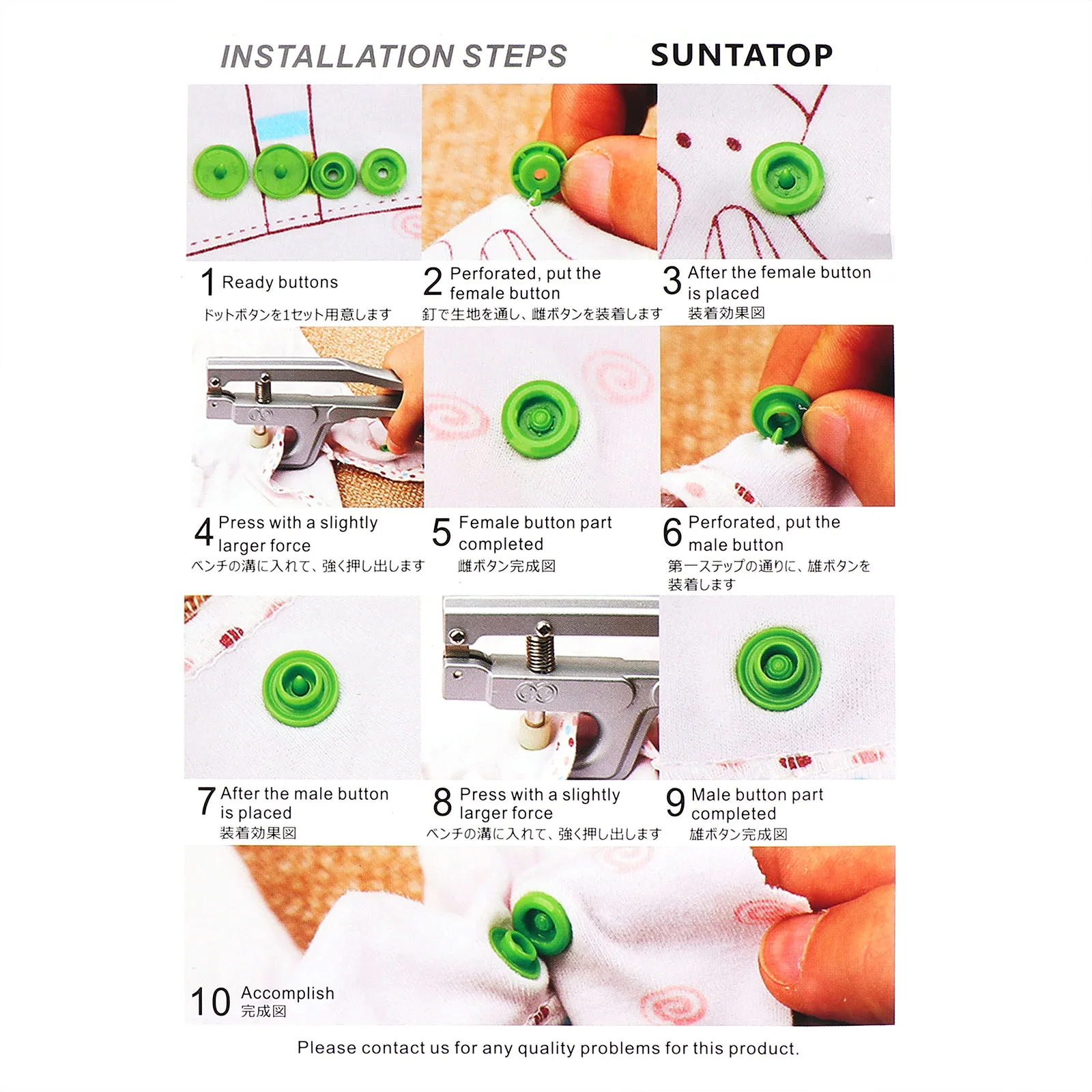 

360 Sets Five-pointed Star Buckle Box Plastic Snaps for Clothing DIY Sewing Baby Buttons Folding Resin Snap Fasteners Widely