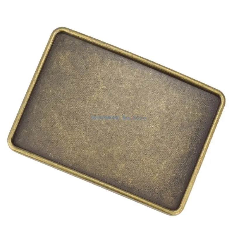340D Vintage Belt Buckle Replacement Unique Belt Buckle Metal Photo Props Delicate Classical Buckle Gift for Boyfriend
