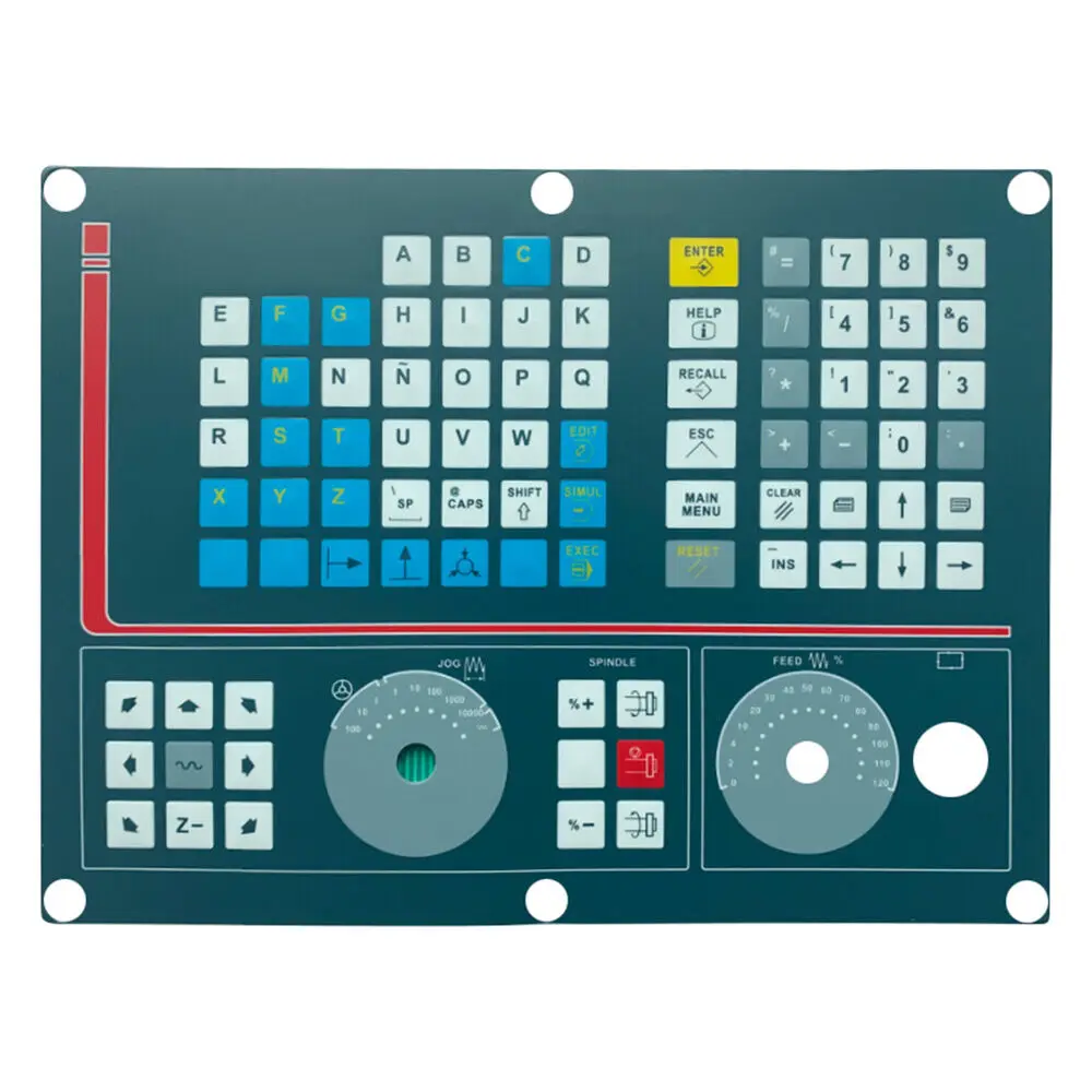 

Protective Film For FAGOR Systems CNC8040 Keypad Membrane