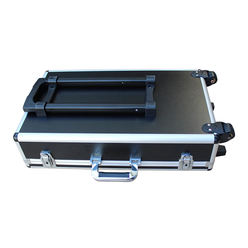 Kotak Penerbangan Pedal Catu Daya dengan Roda Troli + Papan/Rak Pedal