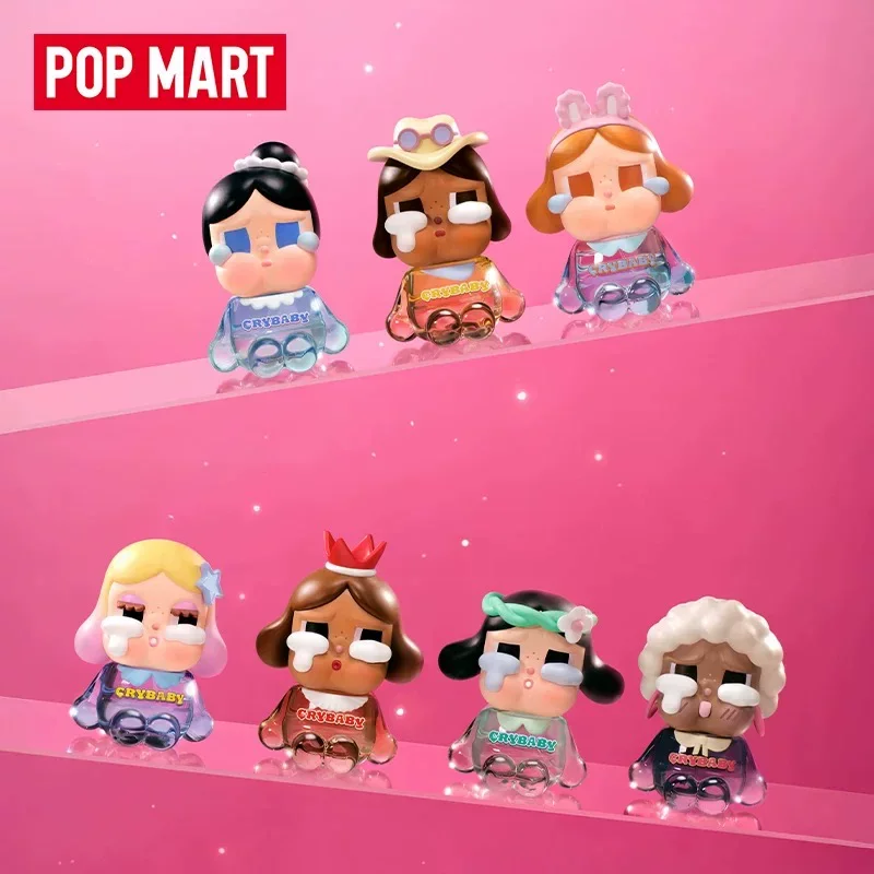 

POP MART CRYBABY Shiny Shiny Series Air Freshener Blind Box Collectible Figures Desktop Decor Cute Toy Gift For Anime Lovers