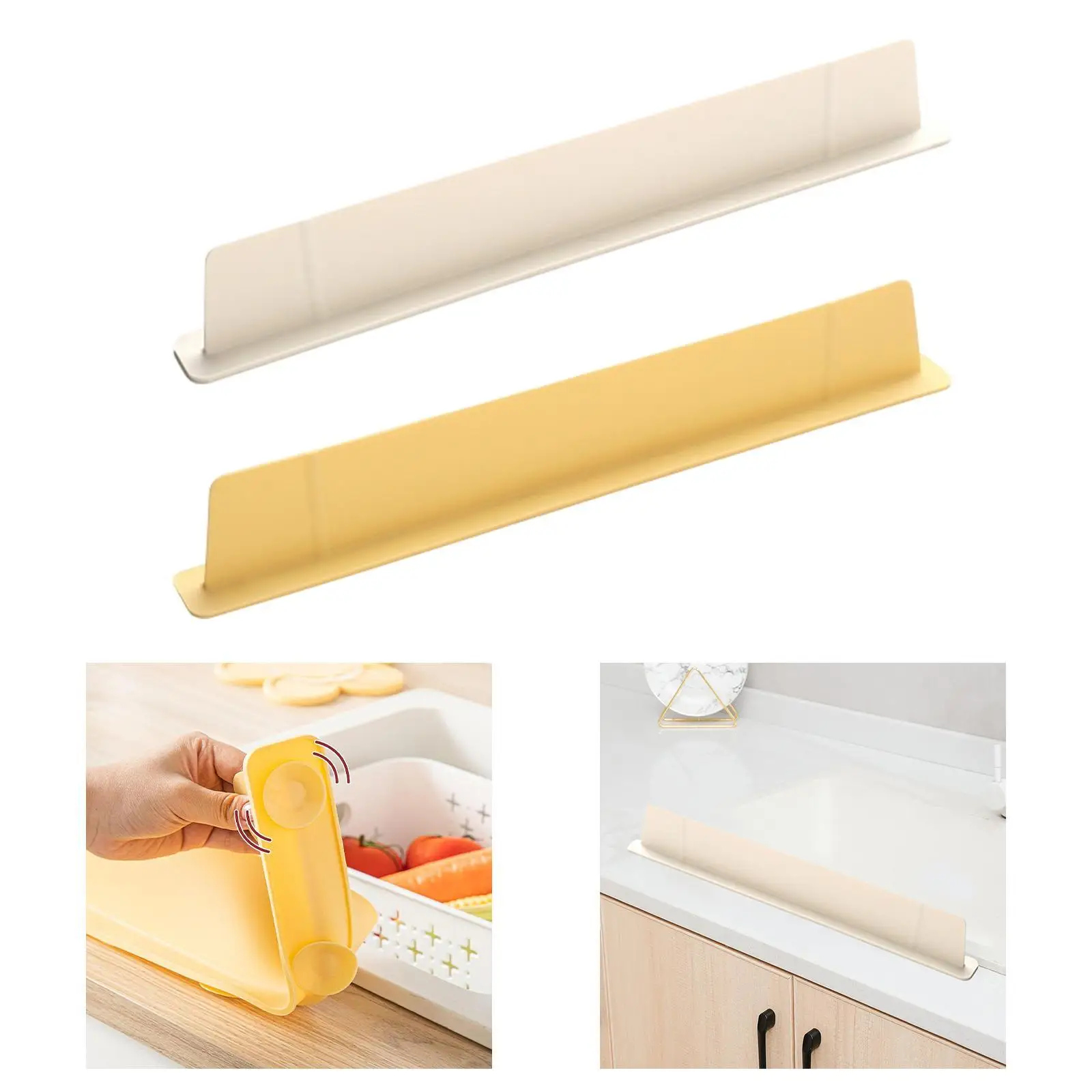 

Silicone Sink Splash Guard for Kitchen Splatter Divider Water Splash Guard