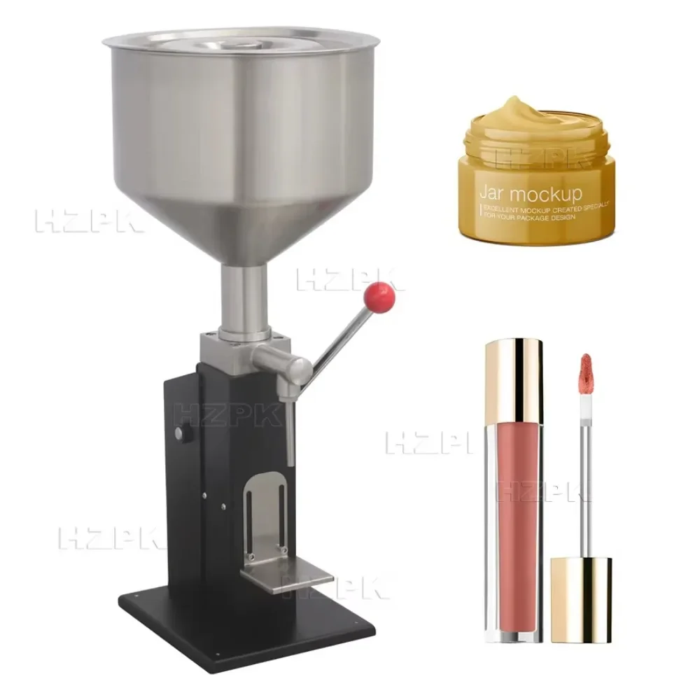 10ml Paste Manual Honey Jar Cosmetic Dishwashing Liquid Lip Gloss Filling Machine A03