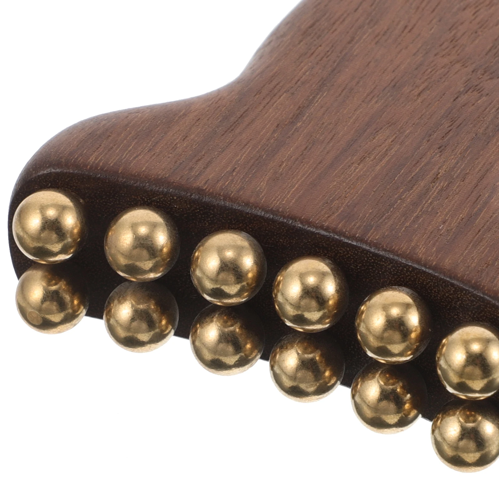 Houten gezichtsmassager Natuurlijke kralen Ergonomisch ontwerp voor gezicht-nekmassage Draagbaar beeldhouwenhulpmiddel voor dagelijks huidverzorging Routine