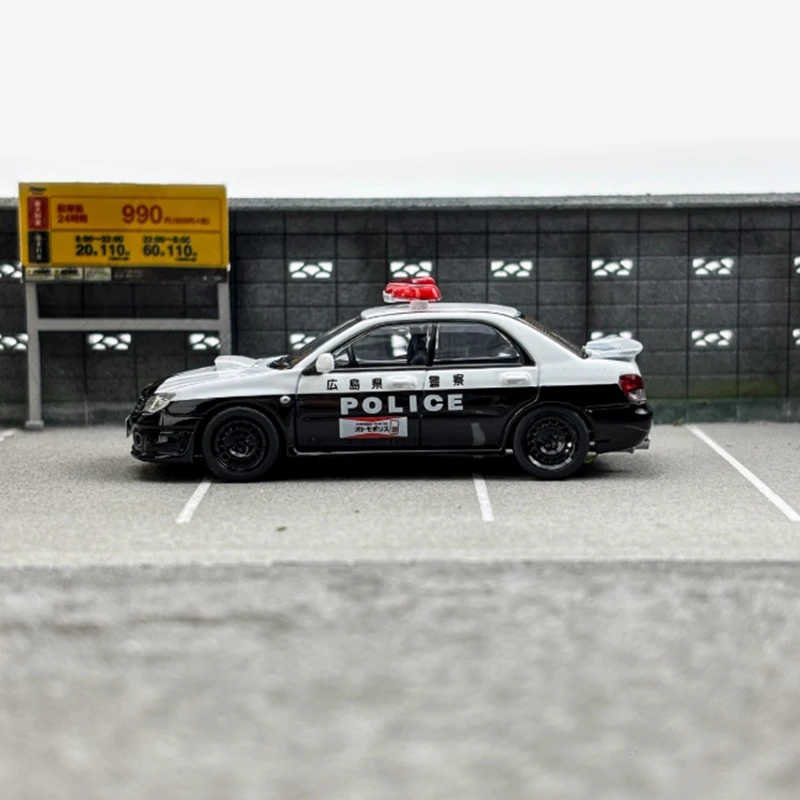Furuya 1:64 LMPREZA WRX STI 9 generacji Model Samochodu Ze Stopu Metalu Statyczny Kolekcjonerski Dekorowany Prezent Świąteczny Zabawka