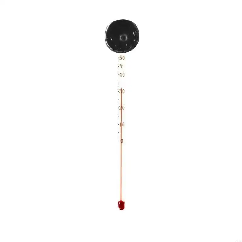 G92C Aquarium Accurate Thermometer Easy-To-Read Fish Thermometers Sucking Cup Monitors Terrarium Temperature Meter
