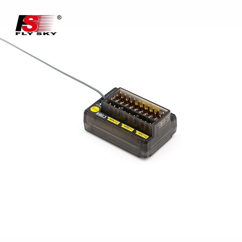 يتم تطبيق جهاز الاستقبال FlySky FGr8B/FGr12B على أجهزة الإرسال PL18، NB4، NB4 Lite