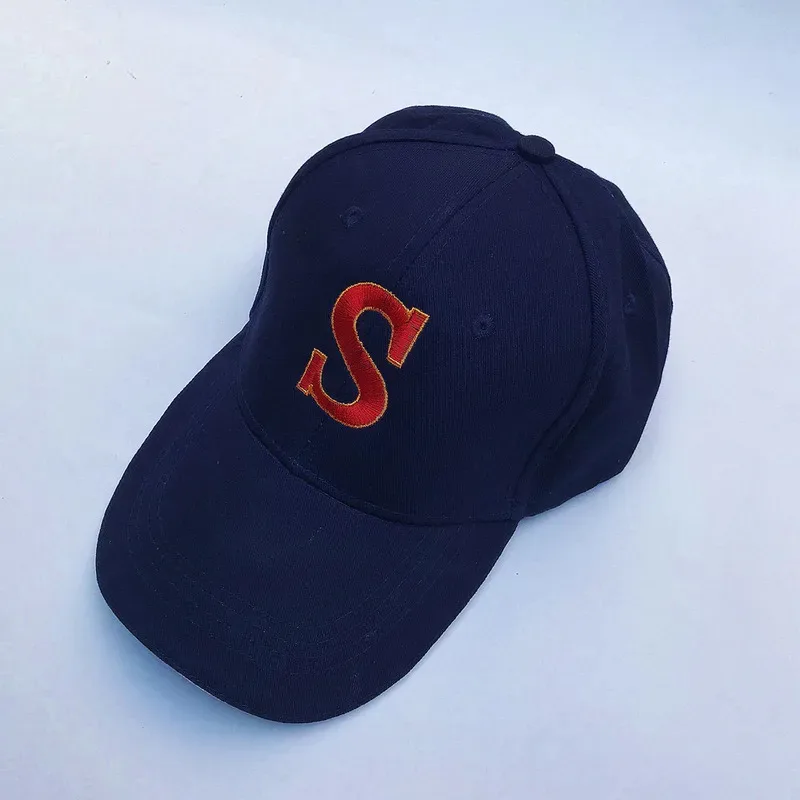 qq78Request7Ace Of Diamond Seidou High School Sawamura Eijun Furuya Satoru Cosplay Czapka z daszkiem Ciemnoniebieska Haftowana Czapka Baseballowa