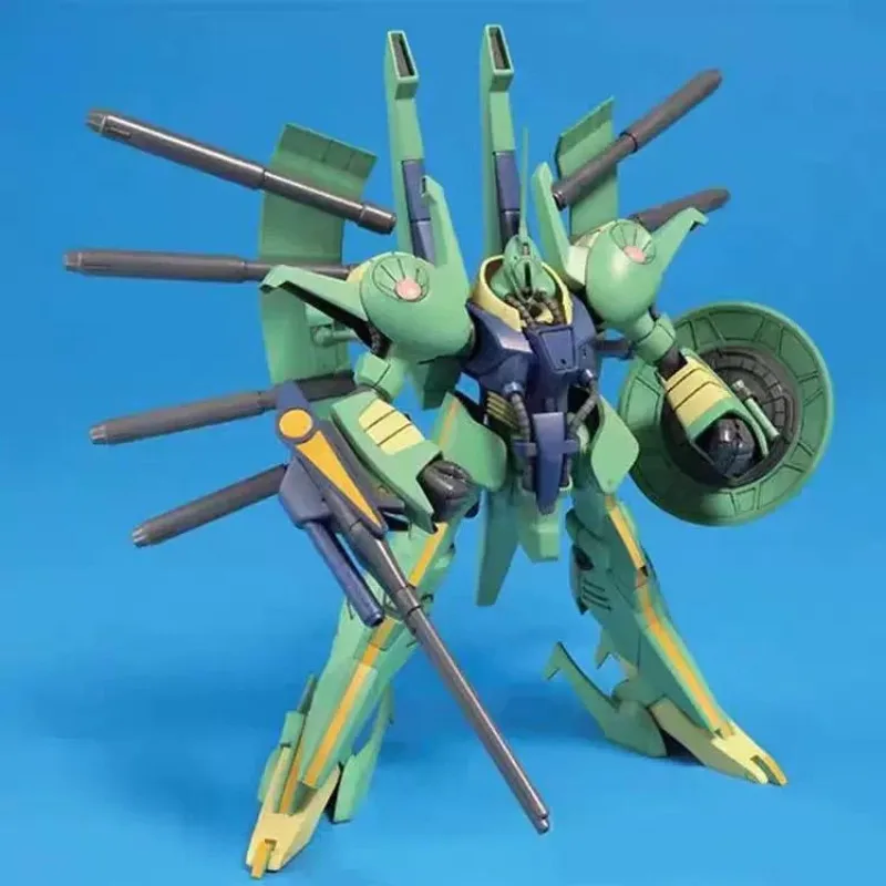 Bandai HGUC Palace Athene Anime Action Figures 14cm Twin Beam Gun Eight Large Missiles Movable Shields Assembly Collection Toys