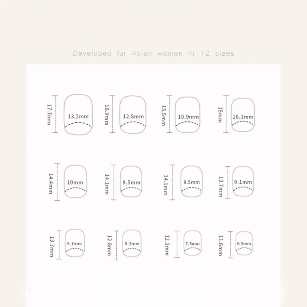 ファッションショートラウンドつけ爪フレンチホリデーパーティーフェイクネイルパープルスライスフルカバーネイルチップサロン用