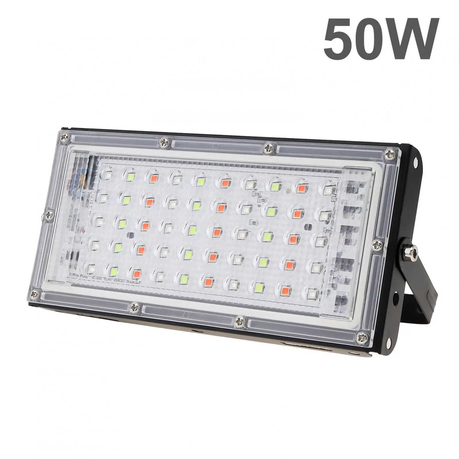 50W / 100W RGB Colour Change Waterproof LED Reflector Floodlight for Garden / Party / Street Decoration with Remote Control