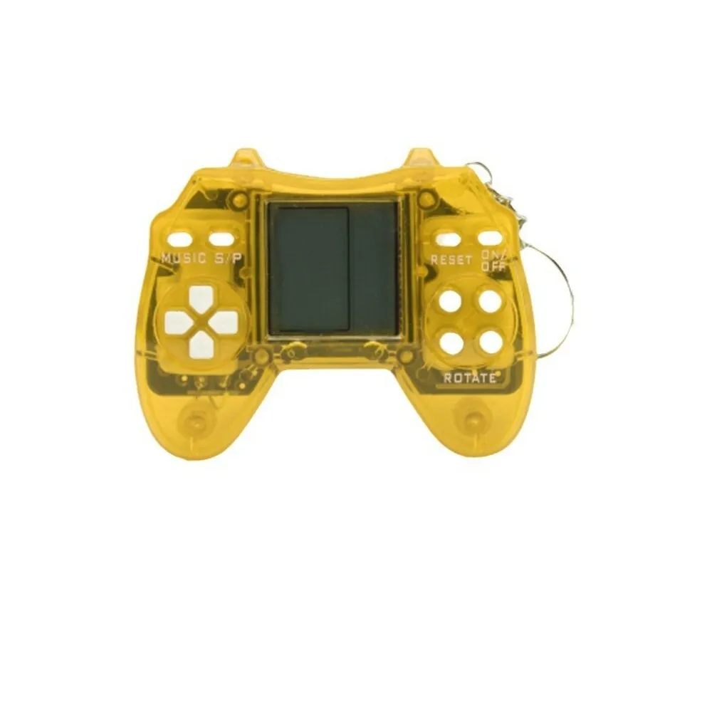 Mini Handheld Electronic Game Console Keychain Toy Retro Style Puzzle Game for Kids and Adults Portable Fun Game Device