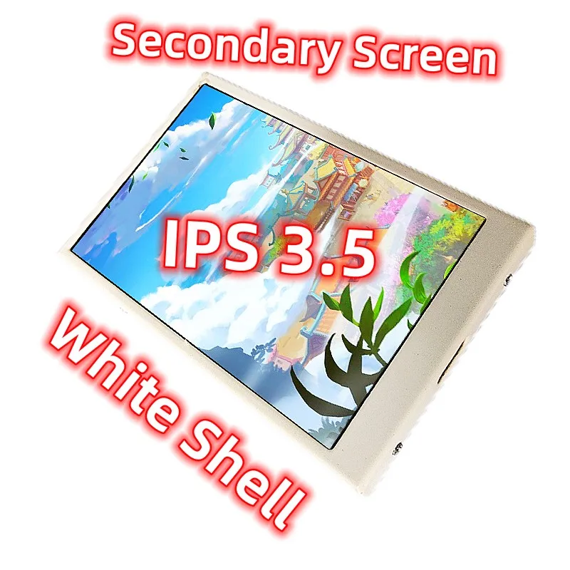 Monitor USB Display 3.5 Inch White Shell Freely AIDA64 TYPE-C Secondary Screen Factory Computer CPU GPU RAM HDD