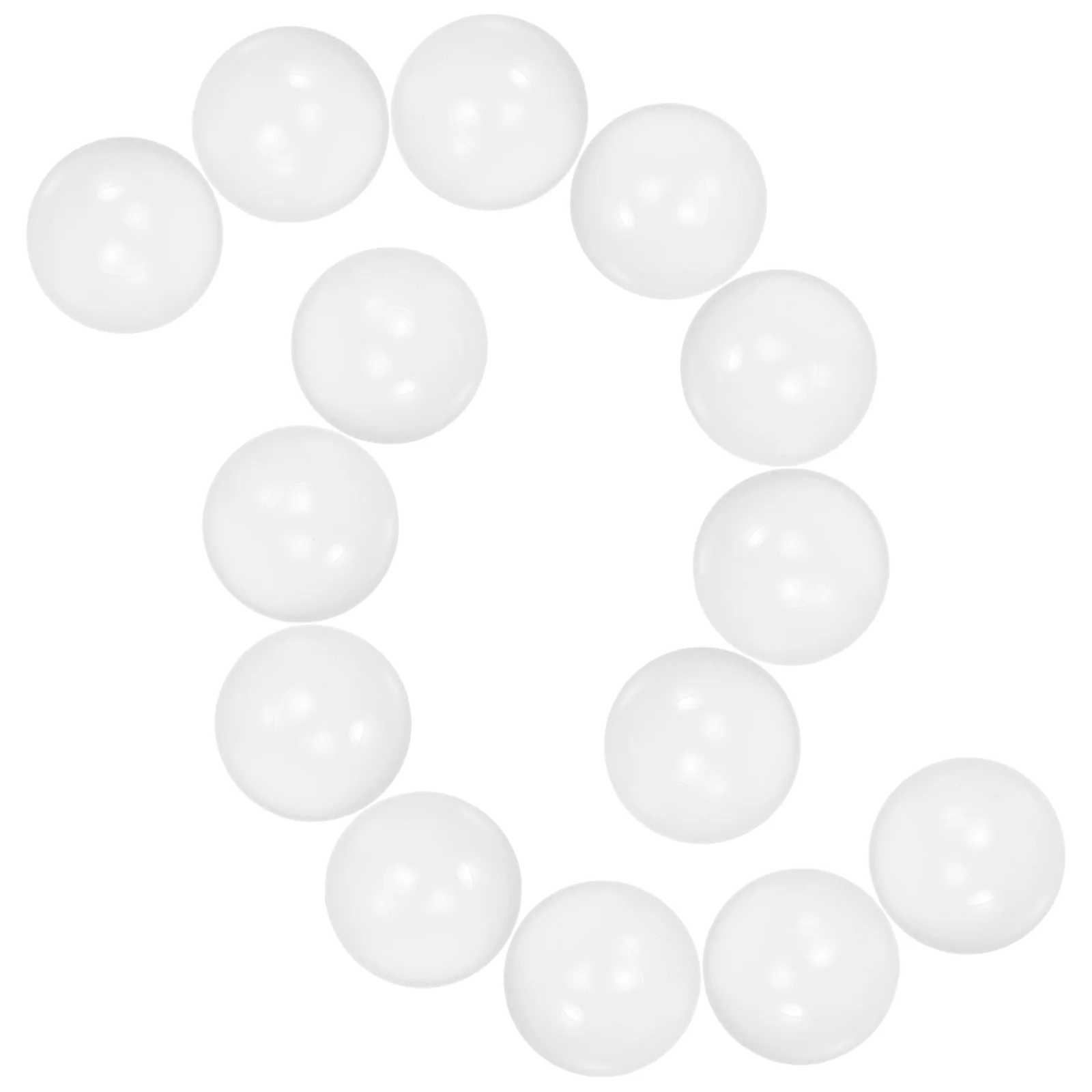 50 pçs oceano bola transparente à prova de esmagamento plástico 6cm bolas de plástico macio para crianças jogar tenda piscina festa bola ao ar livre