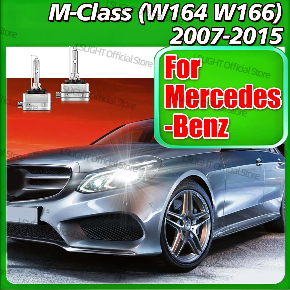 2x D1S D1 HID Xenon Car Lamp 6000K 8000K 10000K For Mercedes-Benz M-Class W164 W166 2007-2015 2008 2009 2010 2011 2012 2013 2014