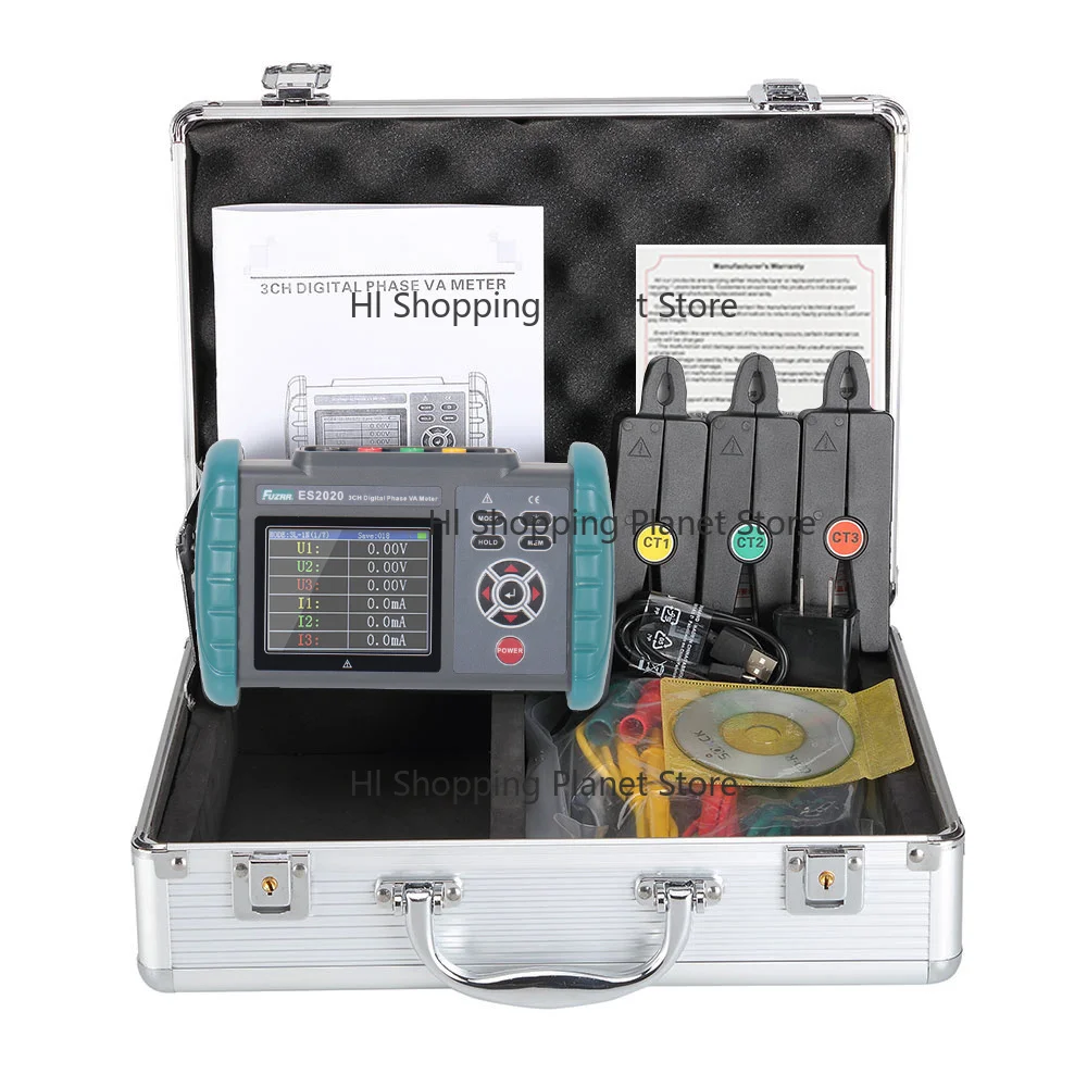 Multi Function FR2020 Pinza Amperimetrica Digital Voltmeter Ammeter AC 600V 20A /600V 1000A Voltage Current Meter