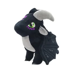Wings of Fire Plush Toys Dragon Soft Stuffed Animal Cool Black Big Eyes Special Gift for Kids Boys and Girls or Room Decoration