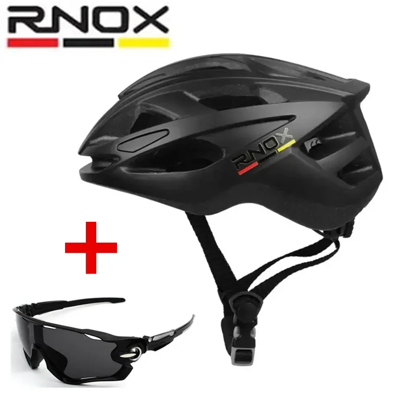 RNOX Nuovo casco da ciclismo ultraleggero Berretto di sicurezza Casco da bicicletta per donna Uomo Attrezzature per bici da corsa Caschi da bici per adulti MTB da strada