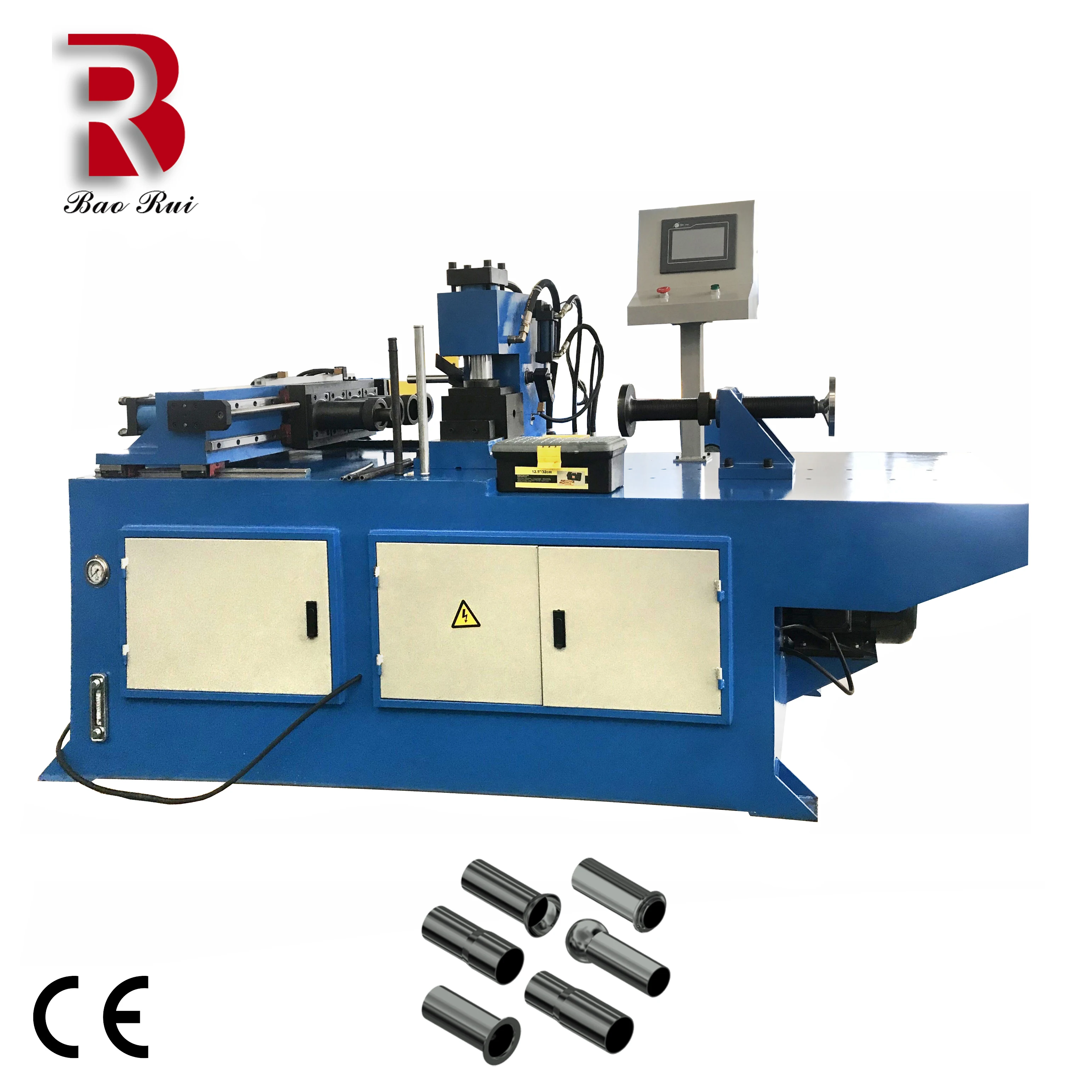 Automatic Pipe End Forming Machine End Finishing Machine Square Round Pipe End Shaping Machine