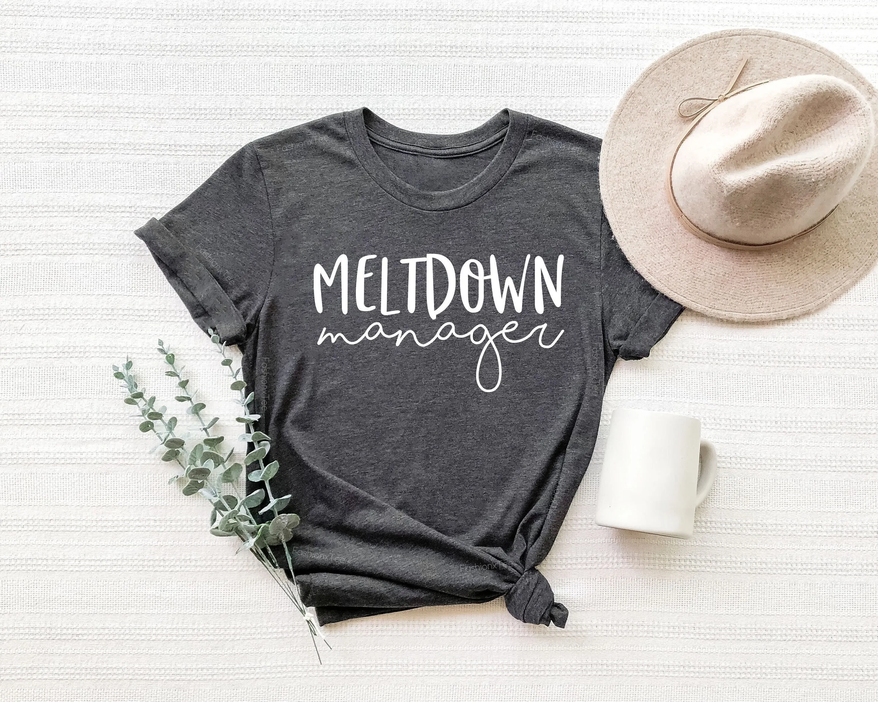 Meltdown Manager T Shirt Toddler Mom Funny Life For Mothers Day Best