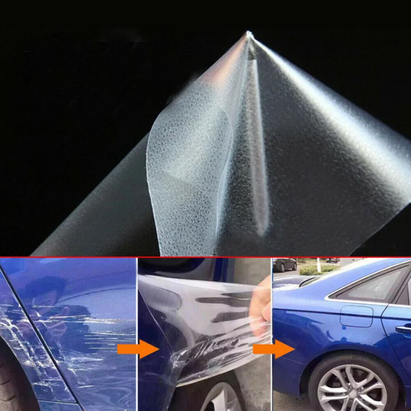 

300CMx15CM Clear Car Tuning Protective Film Vinyl Door Edge Paint Protection Anti-zoned Film Universal Exterior Car Products