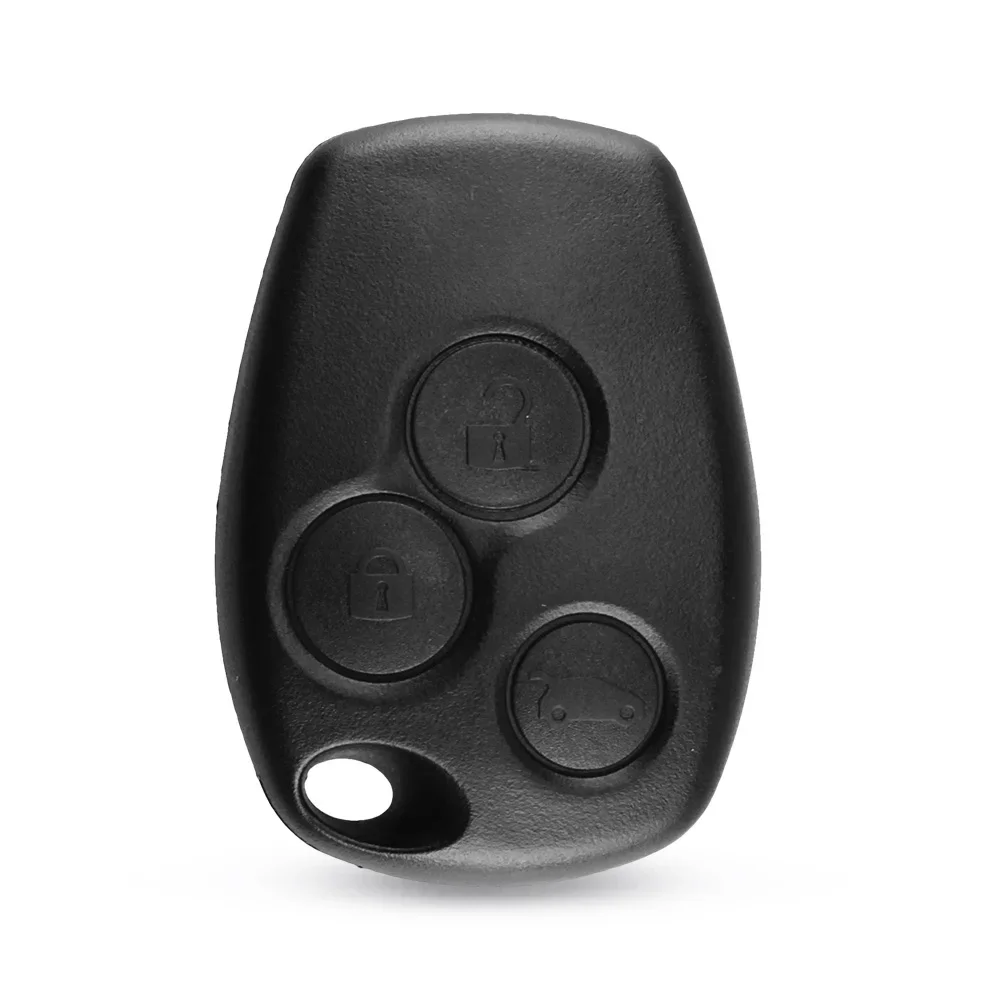 Dandkey 2/3 BNT Remote Key Shell Blank Case Fob For Renault Megan Modus Clio Modus Kangoo Logan Sandero Duster Car Alarm Housing